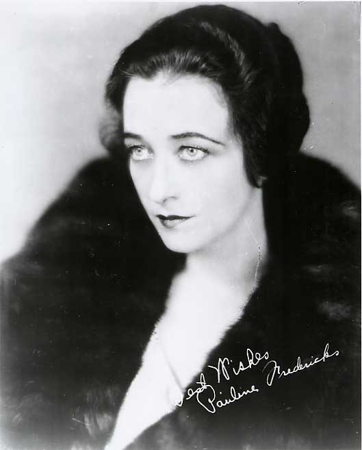 波琳·弗雷德里克 Pauline Frederick