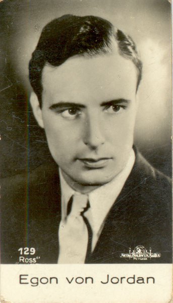 埃贡·冯·乔丹 Egon von Jordan