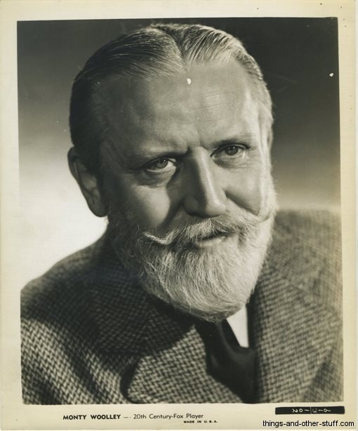 蒙蒂·伍利 Monty Woolley