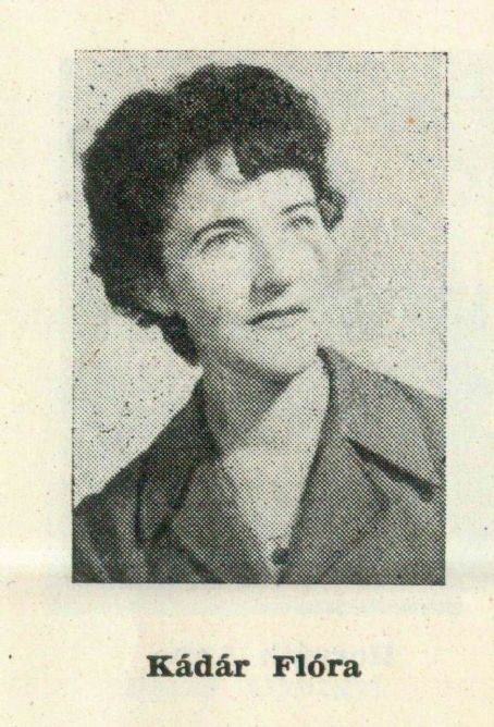 弗洛劳·卡达尔 Flóra Kádár