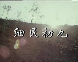 歲月河山之細民初九