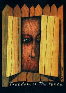 自由的波兰海报 Freedom on the Fence