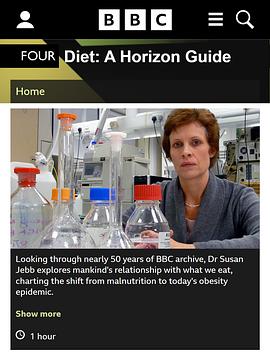 饮食变迁 Diet: A Horizon Guide