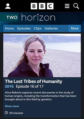 地平线系列：失落的部族 Horizon: The Lost Tribes of Humanity