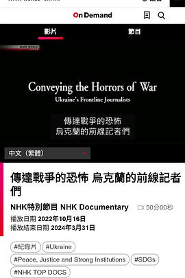 传达战争的恐怖 乌克兰的前线记者们 Conveying the Horrors of War: Ukraine's Frontline Journalist