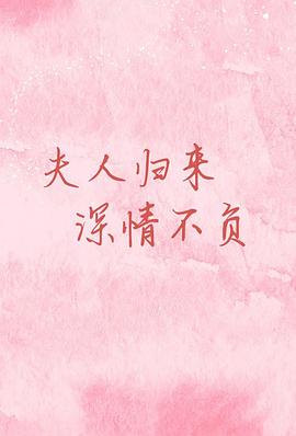 夫人归来深情不负