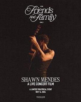 肖恩·蒙德兹：仅限亲友演唱会 For Friends and Family Only, A Live Concert Film